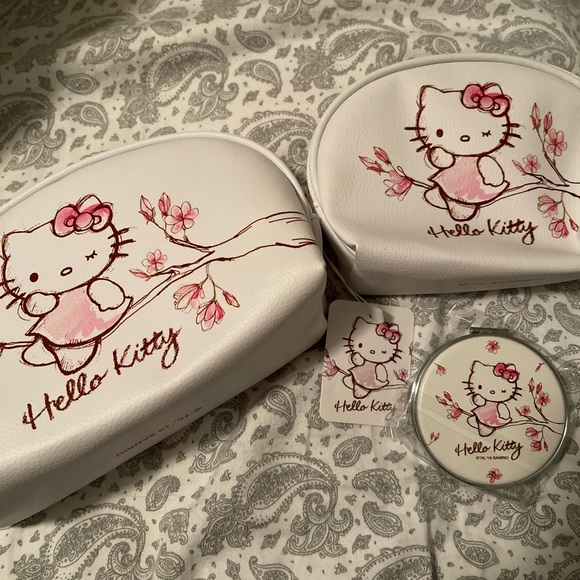 Bags Hello Kitty Makeup Bag Set Poshmark
